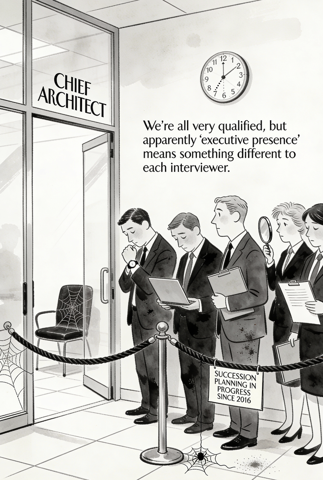 The Chief Architect waiting room